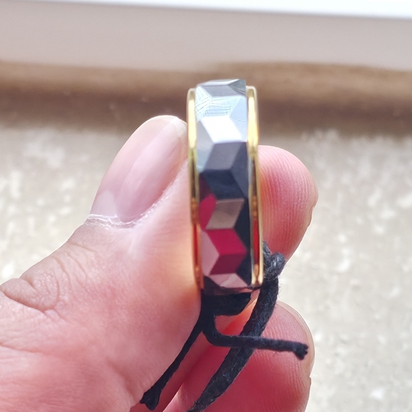 New Silver & Gold Tungsten Rin Size 11 - Picture 5 of 7